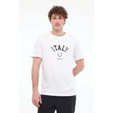 Lumberjack Ml Renato 11Itl1030 5Fx 101940309 Erkek Tişört Beyaz S-Xxl