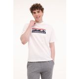 Lumberjack ML ROGER 11OTD2-31 5FX 101940574 Erkek Tişört Ekru S-XXL
