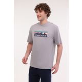 lumberjack ml Roger 11otd2-31 5fx Gri Erkek Kısa Kol T-shirt