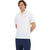 Lumberjack ml Stepan 12ELG2-211 6fx Kırık Beyaz Erkek Kısa Kol T-Shirt - Beyaz-Turuncu - 2XL
