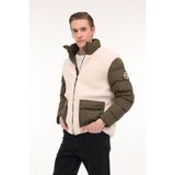 Lumberjack ML TALOH 2CFFW24M13 4PR Ekru Erkek Kısa Kaban - 2XL