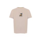 Lumberjack ML VAHA 11NAT013 Erkek Kısa Kol T-Shirt, Taş Rengi, 2XL