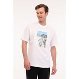 Lumberjack ml Vıto 11URB4006 5fx Beyaz Erkek Kısa Kol T-Shirt - 2XL
