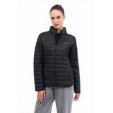 lumberjack Padded Dik Yaka Mont, M, Padded Dik Yaka Mont, Siyah, Kadın