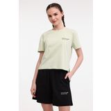 lumberjack PASTEL YESIL Kadın Kısa Kol T-Shirt WL ANNA 11 5FX