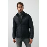 Lumberjack Perry Coat Siyah Erkek Mont 2XL Günlük Kullanım İçin Şık ve Rahat Tasarım