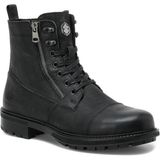 Lumberjack Ramones 1pr Hakiki Deri Fermuarlı Casual Günlük Erkek Bot - 024-Siyah