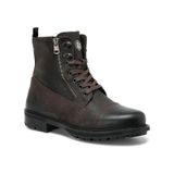 Lumberjack Ramones Kahve Hakiki Deri Comfort Casual Fermuarlı Erkek Bot Kahve