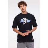 lumberjack Siyah Erkek Kısa Kol T-Shirt ML MATTHEW 11BB1010 4FX