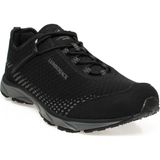 Lumberjack Siyah Erkek Spor Ayakkabı 5W Dare 5pr Memory Foam Tekstil Düz Taban Hafif Bağcıklı - 00-Siyah