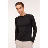 lumberjack Siyah Erkek Uzun Kol T-Shirt ML 13 HTFW24031M 4PR