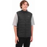 Lumberjack Siyah Erkek Yelek Dokuma Kumaş ile Outdoor Kullanım için Regular Kalıp 4WEST 5pr