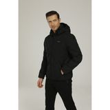 Lumberjack SN17 Henry Coat 1pr Siyah Erkek Kısa Kaban - 2XL