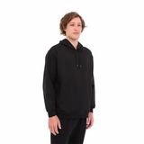 Lumberjack SN73 Kapüşonlu Sweatshirt, L, 20-102033413-2, Siyah, erkek