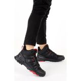 Lumberjack Star Hi Su Geçirmez Bağcıklı Erkek Outdoor Bot Ayakkabı Bot-&-Bootie - Siyah - Kırmızı-1395