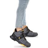 Lumberjack Star Hi Su Geçirmez Bağcıklı Erkek Outdoor Bot Ayakkabı - Koyu Gri - Sarı-3874