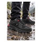 lumberjack TUNDRA Erkek Siyah Waterproof Outdoor Ayakkabı Su Geçirmez Trekking Yürüyüş Ayakkabısı