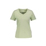 Lumberjack W-CT126 101349492 Yeşil Basic Kadın Tişört