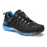 Lumberjack Waterproof Siyah-Mavi Spor Bot 44 Numara Düz Taban Özellikli Rahat Ayakkabı