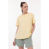 lumberjack WB 11ADA Sarı Kadın Kısa Kol T-Shirt
