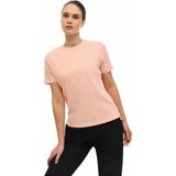 Lumberjack Wb 11ASYA-T 6fx Somon Kadın Kısa Kol T-Shirt - Pembe - XS