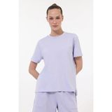 Lumberjack Wb 11ASYA-T Lila Kadın Kısa Kol T-Shirt - Mor