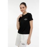 Lumberjack WB Anna 11 4FX Siyah Kadın T-shirt