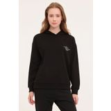 Lumberjack Wb Anna 17Ct1179 4Pr 101783869 Kadın Sweatshirt Siyah Xs-Xl