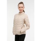 Lumberjack WB Padded 1SN28 3PR Ekru Kadın Mont