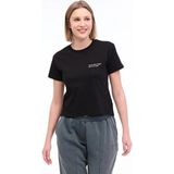 Lumberjack Wl Anna 11 5fx T-Shirt Siyah Kadın Kısa Kol Tişört 101931824