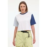 Lumberjack WL ANNABEL 11CK1235 4FX Beyaz Kadın Kısa Kol T-Shirt - XL