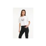 Lumberjack WL Vanilla 11MD1056 Ekru Kadın T-shirt