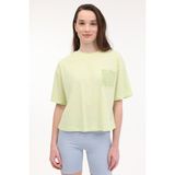 Lumberjack Wl Yashı 11F213 5fx Sarı Kadın Kısa Kol T-Shirt - XL