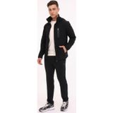 Lumberjack Zuhn 4Pr Siyah İnce Polyamid Mevsimlik Casual Mont