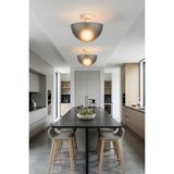 Lumen İstanbul Torul Tekli Plafonyer Avize Füme - Beyaz - 1