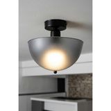 Lumen İstanbul Torul Tekli Plafonyer Avize Füme - Siyah - 1