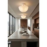 Lumen İstanbul Torul Tekli Plafonyer Avize Opal - Beyaz - 1