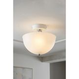 Lumen İstanbul Torul Tekli Plafonyer Avize Opal - Krom - 1 - Beyaz