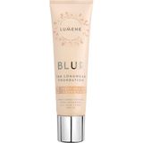 Lumene Blur 16H Longwear SPF15 Fresh Apricot Gözenek Görünümünü Azaltan Yarı Mat Fondöten 30 ml