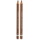 LUMENE Luminous Color Lipliner Kalıcı Ve Bakim Yapan Dudak Kalemi 1 Hazel Heart (2 paketi)