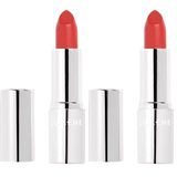 LUMENE Luminous Moisture Lipstick Parlak Bitişli Nemlendirici Etkili Ruj 11 Rose Ship (2 paketi)