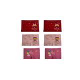 Lumenia Kız Çocuk Boxer, Renkli Baskılı Desenli, 6-7 Yaş, 6'lı Paket