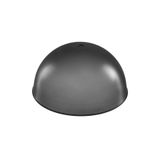 lumenistanbul 250 MM YUVARLAK YARIM KÜRE ABAJUR ŞAPKASI FÜME
