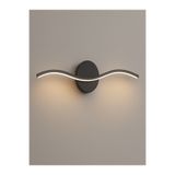 LUMENX LIGHTING Lzy Avize Store Martı Model Siyah Led Aplik Ayna ve Tablo Üstü Gün Işığı Işık Dekoratif Aydınlatma