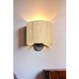 Lumexx Bambu 010 Abajurlu Oval Aplık