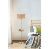 Lumexx Mercan Eskitme Sehpalı Silindir Rattan Lambader