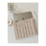 lumi Studio Küçük Kır Çiçekleri Macbook Laptop Tablet Kılıfı - Çantası 11-13-14-15 İnç Yumuşak / Astarlı Koruyucu