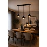 Lumia Lighting Zen Model Siyah 3"lü Yemek Masası Oturma Çocuk Yatak Odası Modern Ledli Avize