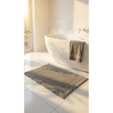 Lumia Studio %100 Pamuk 2'li Antrasit Ayak Havlusu Banyo Paspas Seti 2X50*70CM
