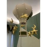 Lumiere Balon Avize - Krem